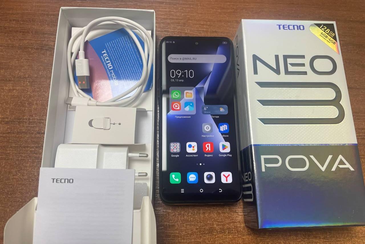 Смартфон Tecno Pova Neo 3 4/128GB