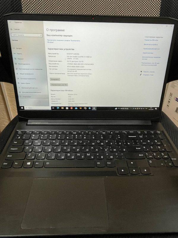 Ноутбук Lenovo IdeaPad Gaming 3 15IHU6 (82K1007LRE)