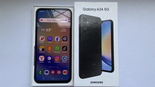 Смартфон Samsung Galaxy A34 5G SM-A346E/DSN 6/128GB