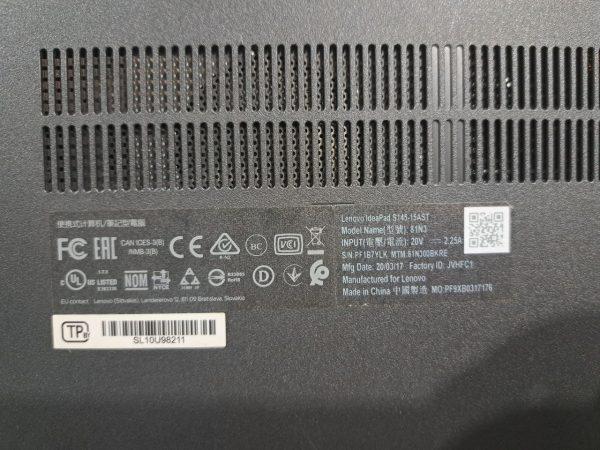 Ноутбук Lenovo IdeaPad S145-15AST (81N3008HRK)