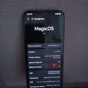 Смартфон HONOR 200 Lite 8/256GB (международная версия)