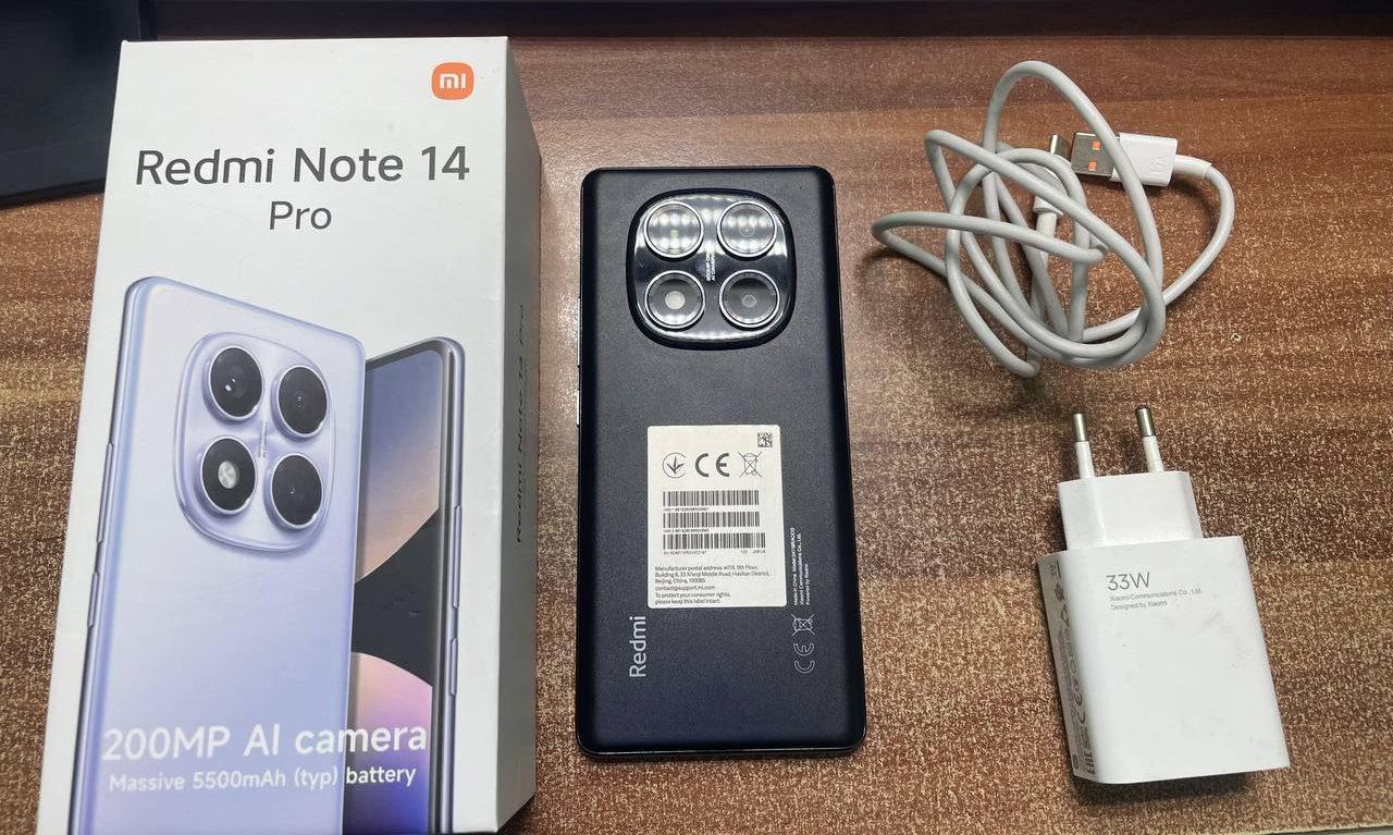 Смартфон Xiaomi Redmi Note 14 Pro 8/256GB (международная версия) Смартфон Xiaomi Redmi Note 14 Pro 8/256GB (международная версия) — изображение 2