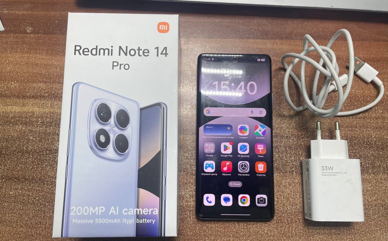 Смартфон Xiaomi Redmi Note 14 Pro 8/256GB (международная версия) Смартфон Xiaomi Redmi Note 14 Pro 8/256GB (международная версия)