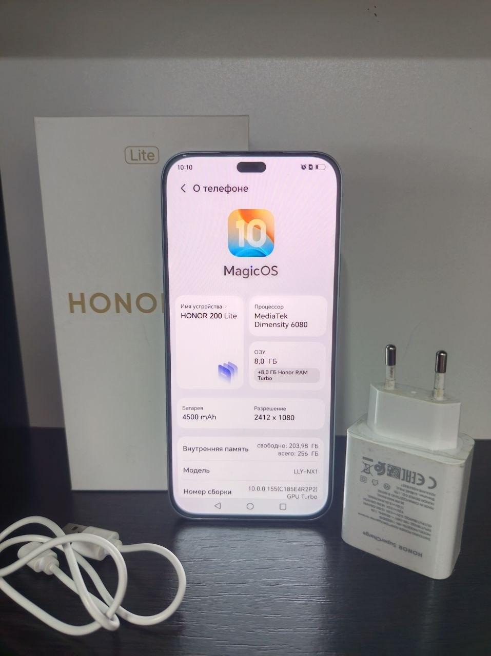 Смартфон HONOR 200 Lite 8/256GB (международная версия) Смартфон HONOR 200 Lite 8/256GB (международная версия) — изображение 3