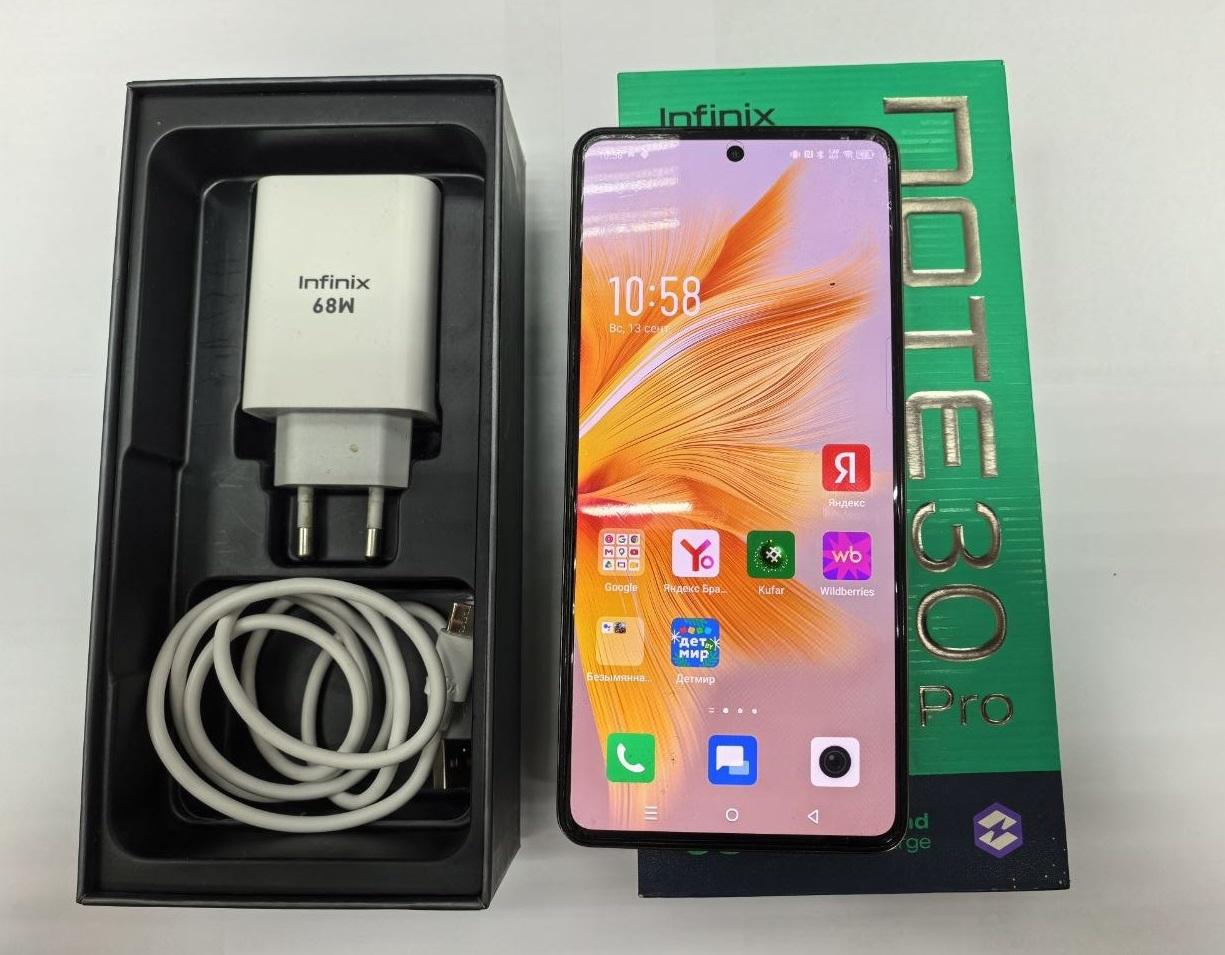Смартфон Infinix Note 30 X678B Pro 8/256GB Смартфон Infinix Note 30 X678B Pro 8/256GB