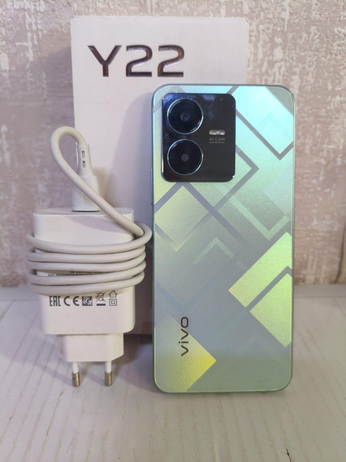 Смартфон Vivo Y22 4/64GB Смартфон Vivo Y22 4/64GB — изображение 2